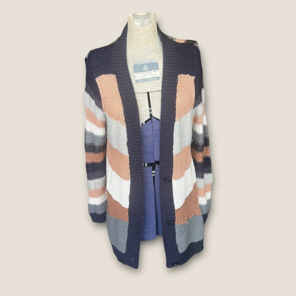 Medium Striped Vertigo Cardigan